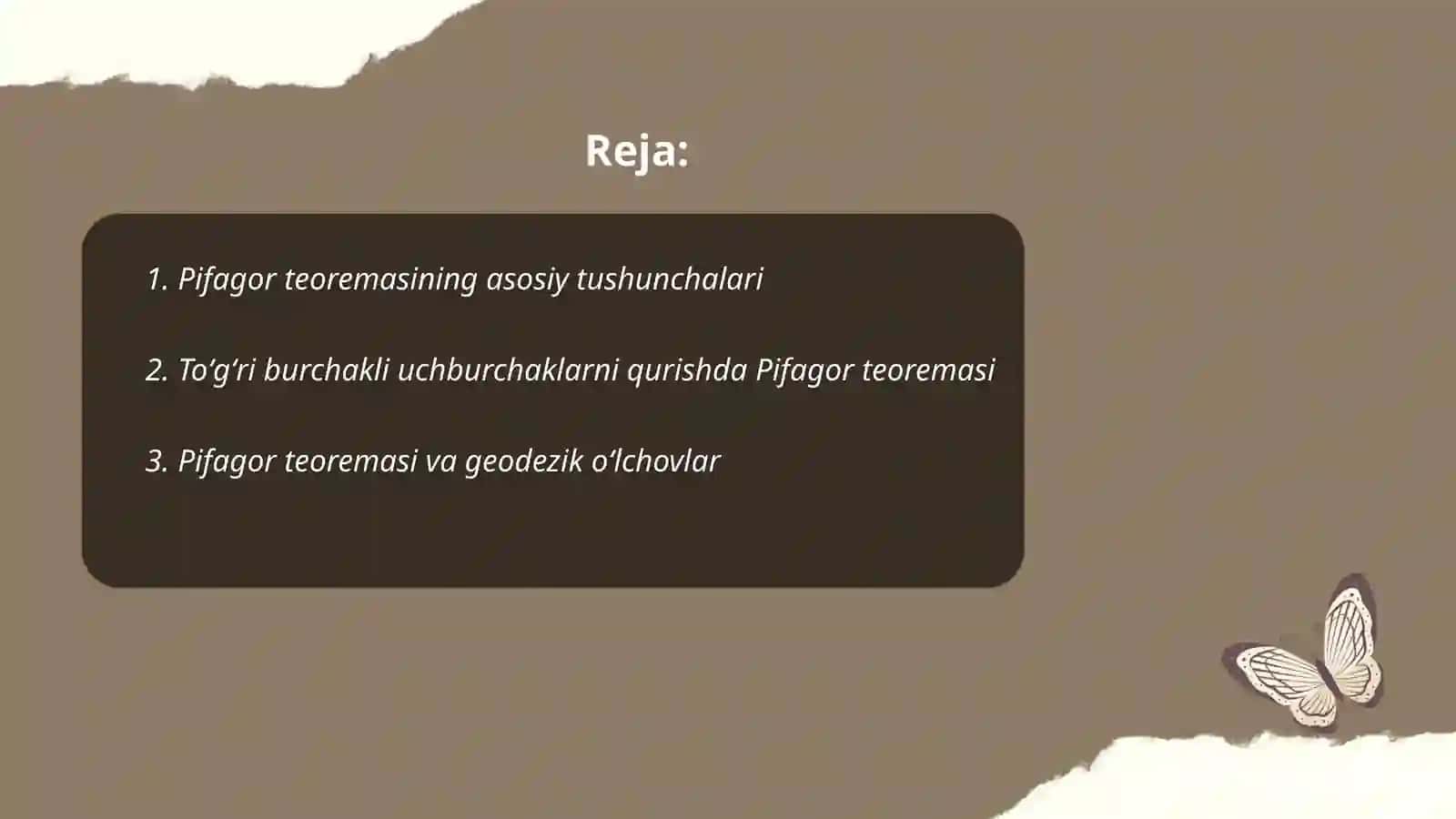 Pifagor teoremasi 2