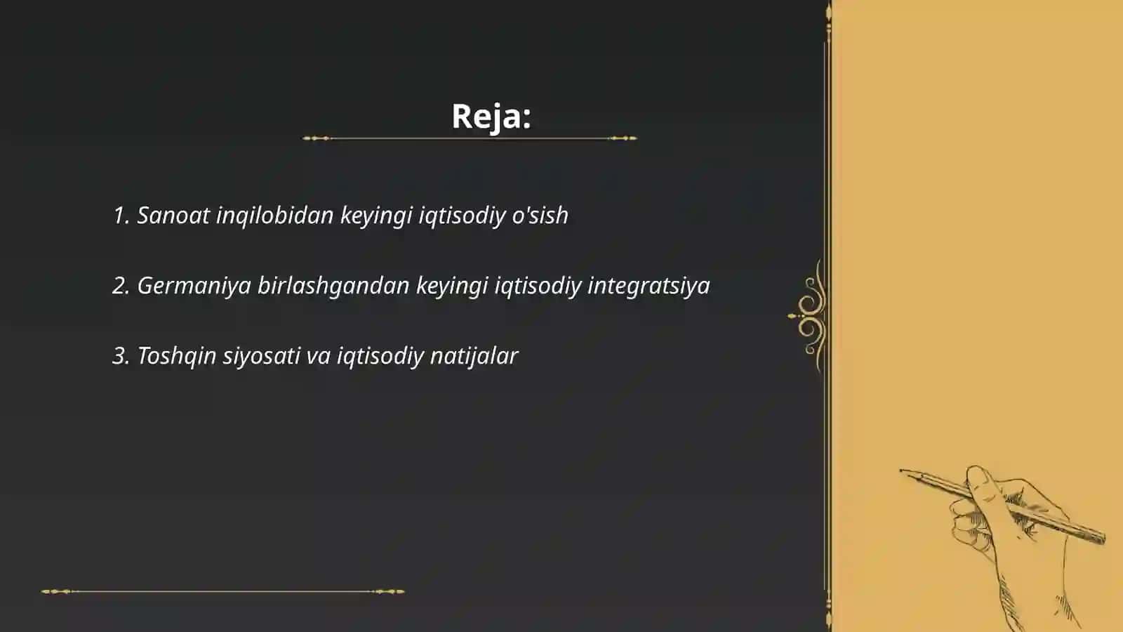 Sanoat inqilobidan keyingi iqtisodiy o'sish 2