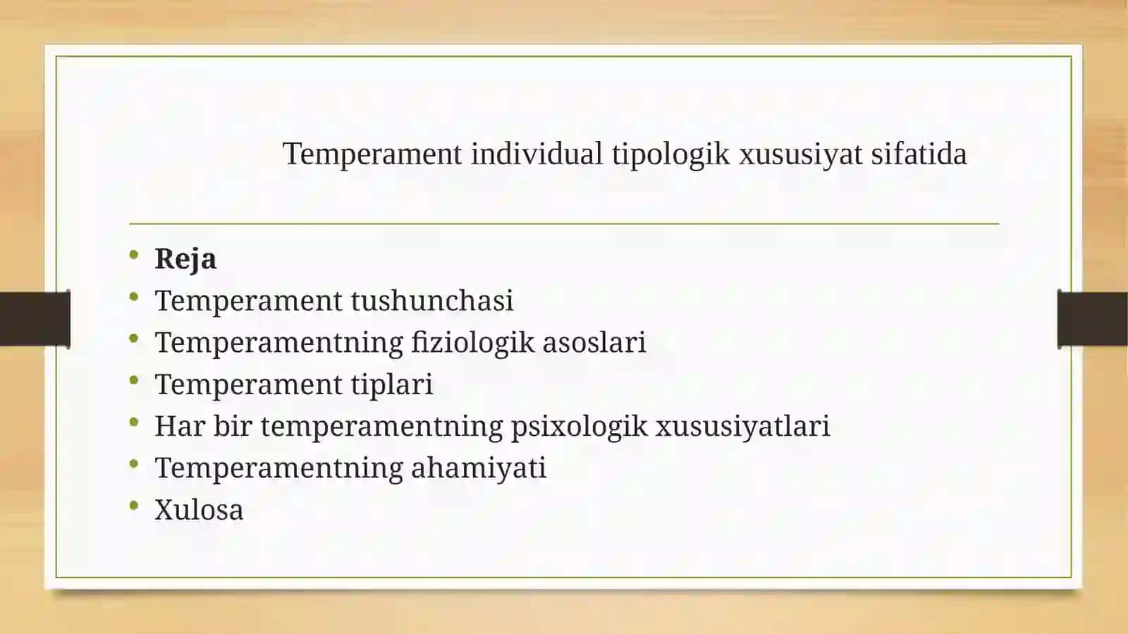 Temperament individual tipologik xususiyat sifatida 2