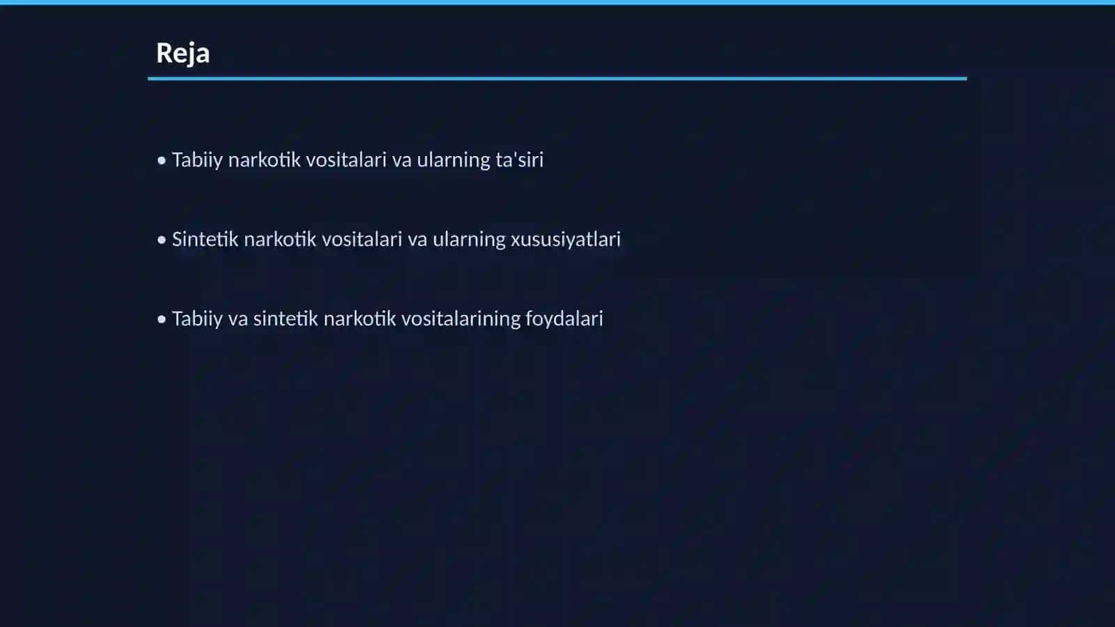 Tabiiy va sintetik narkotik vositalari.Foydasi va zarari 2