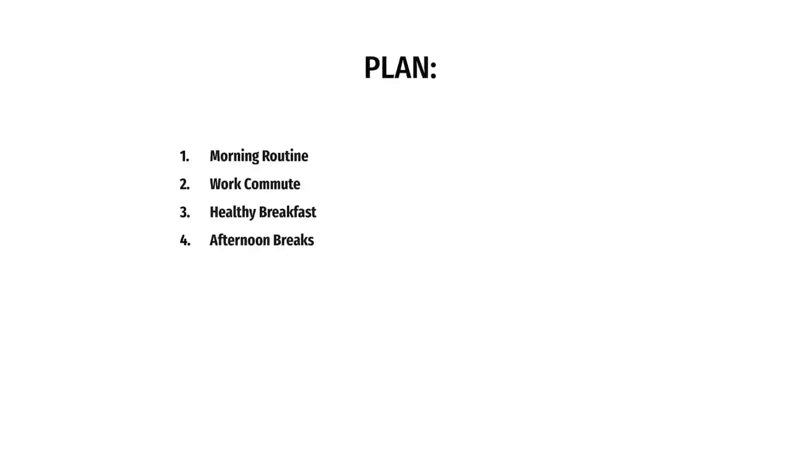 Morning Routine 2