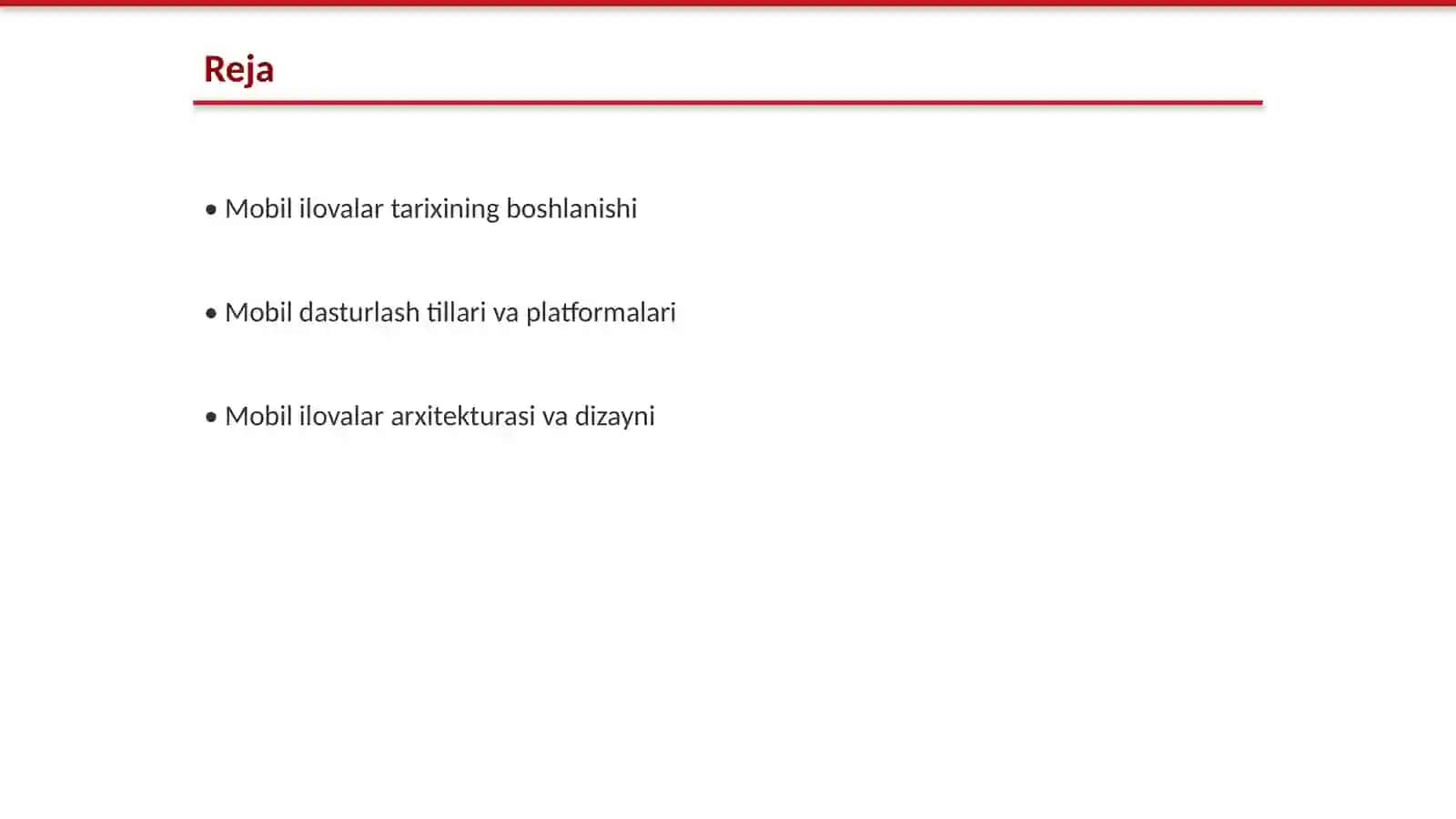 Mobil dasturlashga kirish. Mobil ilovalarning rivojlanish tarixi 2