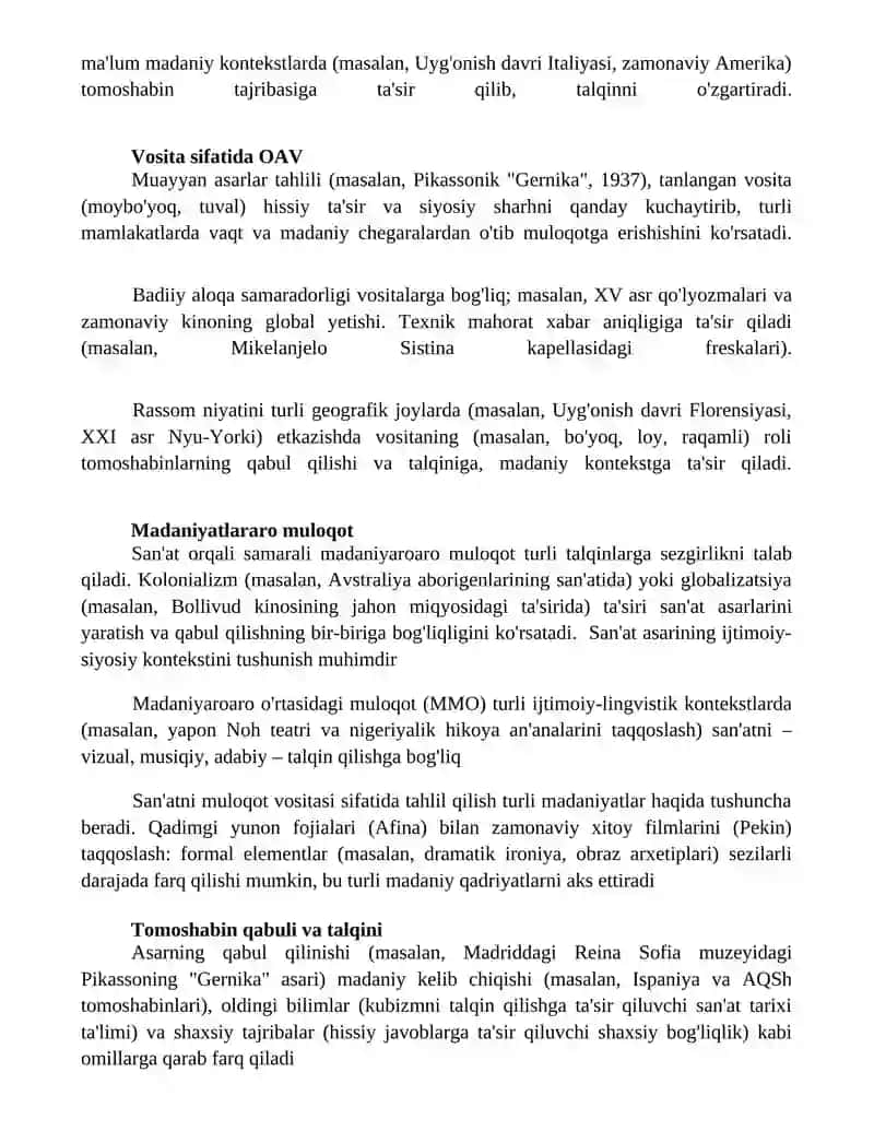 Badiiy asar-badiiy kommunikatsiya vositasi 2