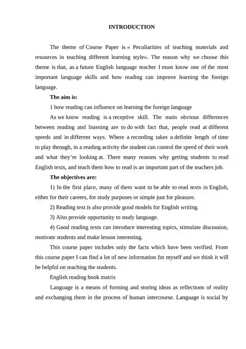 Peculiarities of teaching materials and resources in teaching different learning style 2
