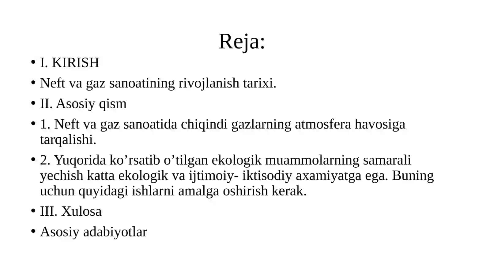 Neft va gaz sanoati korxonalarining atrof muxitga ta’siri 2