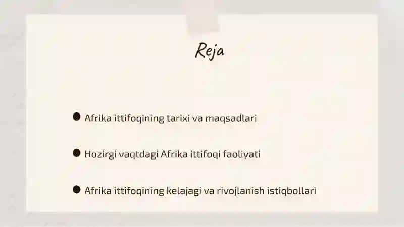 Afrika ittifoqi 2