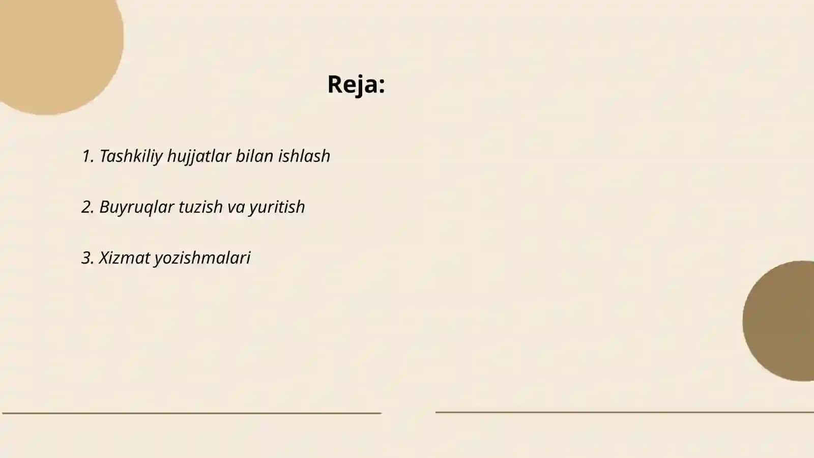 Tashkiliy hujjatlar 2