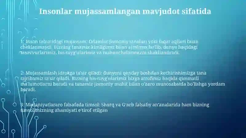 Sharq Va GʻArb Falsafasida Inson Masalasi 2