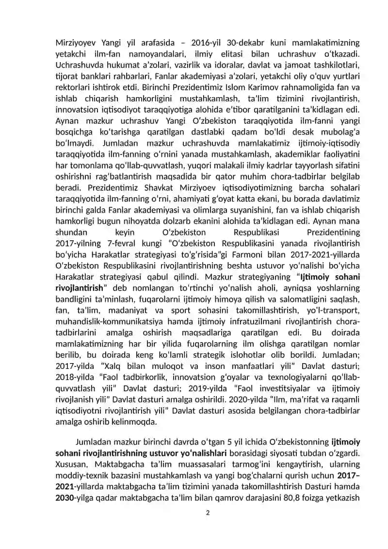 Najot – ta’limda, najot – tarbiyada, najot – bilimda 2
