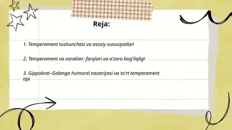 Temperament va uning nazariyalari 2