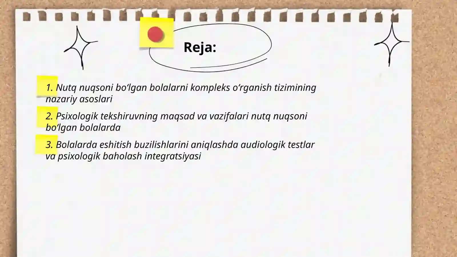 Nutq nuqsoni boʻlgan bolalarni kompleks oʻrganish tizimining nazariy asoslari 2