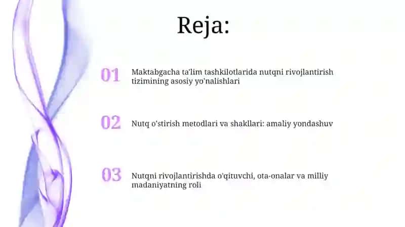 Maktabgacha taʼlim tashkilotlarida nutqni rivojlantirishga doir ishlar tizimi 2
