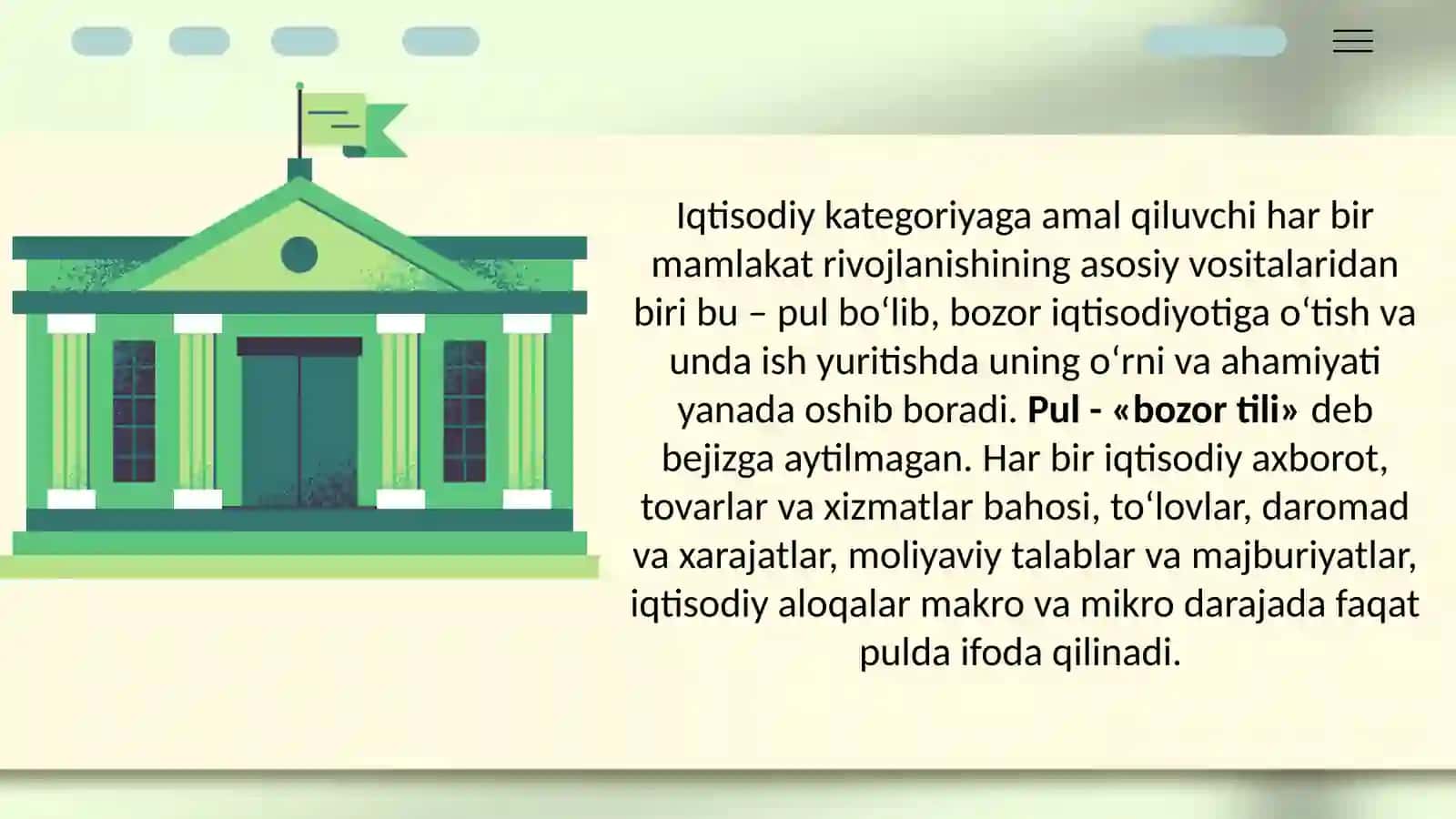 PUL MABLAG‘LARI VA VALYUTA OPERATSIYALARI HISOBI 2