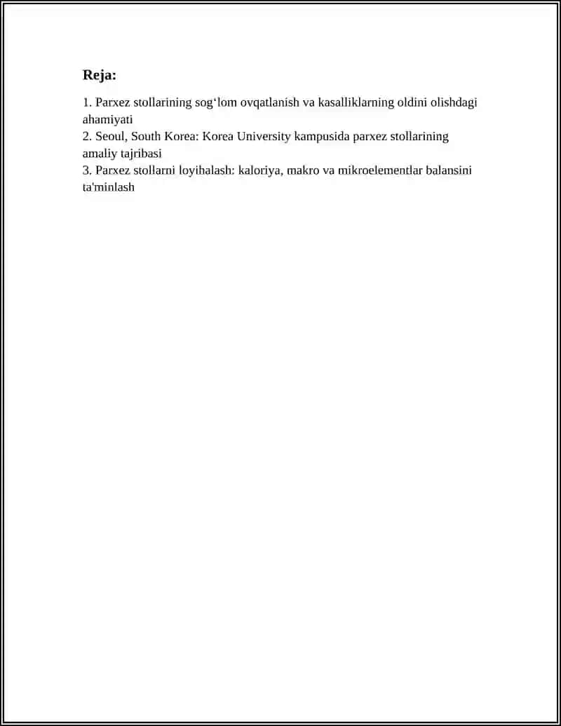 PARXEZ STOLLARNING SALOMATLIK UCHUN AHAMIYATI 2