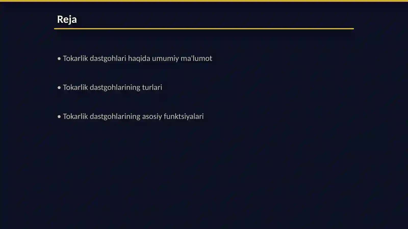 Tokarlik dastgohlari turlari va asosiy vazifalari 2