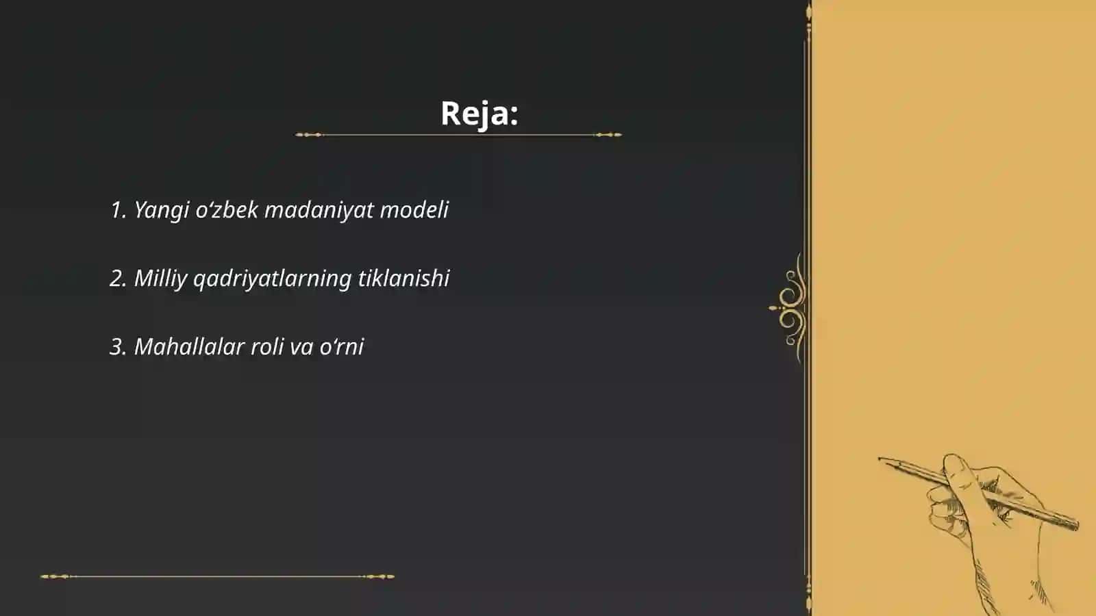 Yangi O'zbekistonda amalga oshirilayotgan ma'naviy o'zgarishlar 2