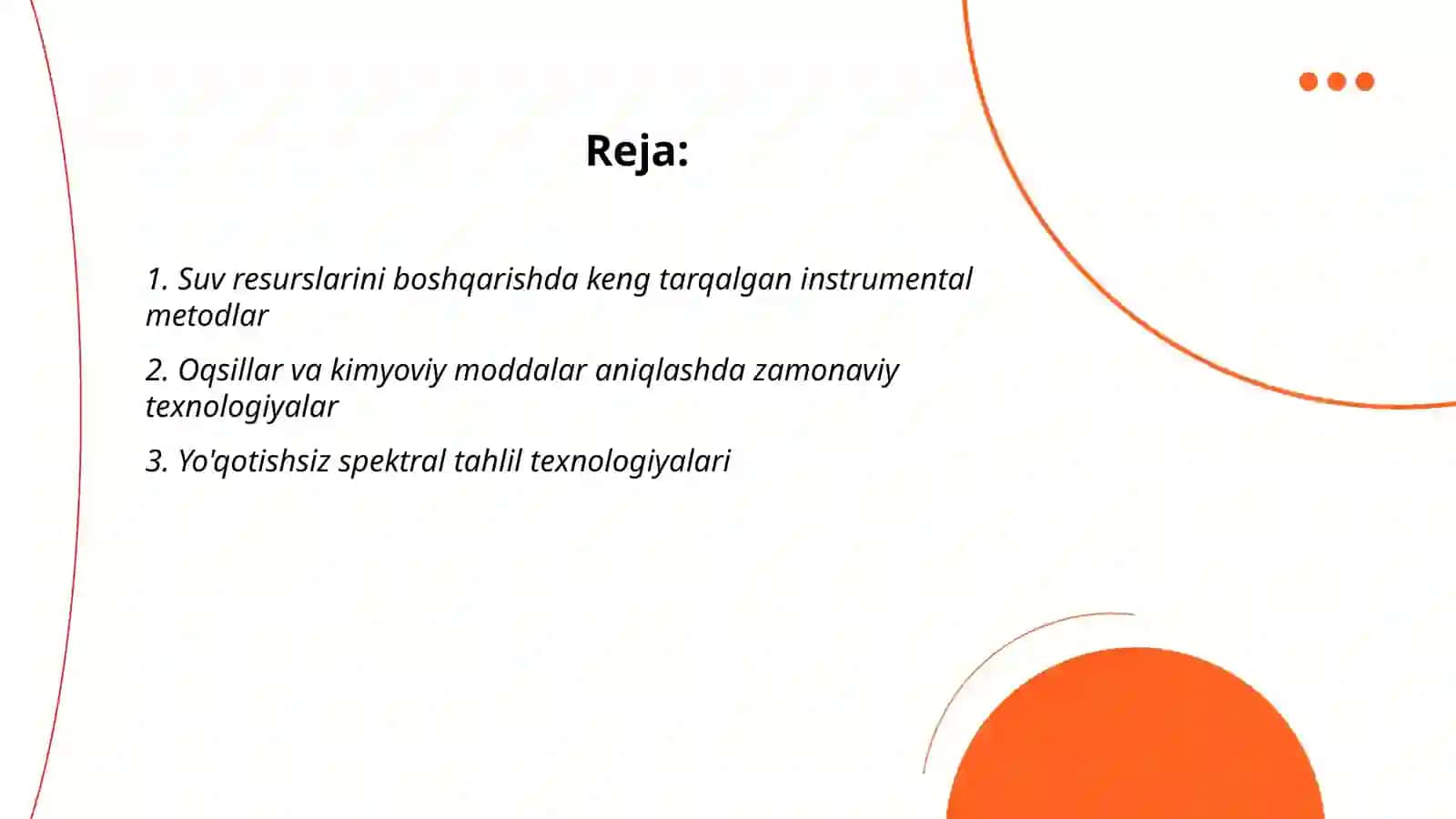 Suv Resurslari Muhofazasi 2