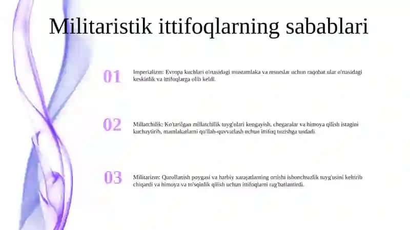 Birinchi Jahon Urushi Sabablariga Mening Munosabatim 2