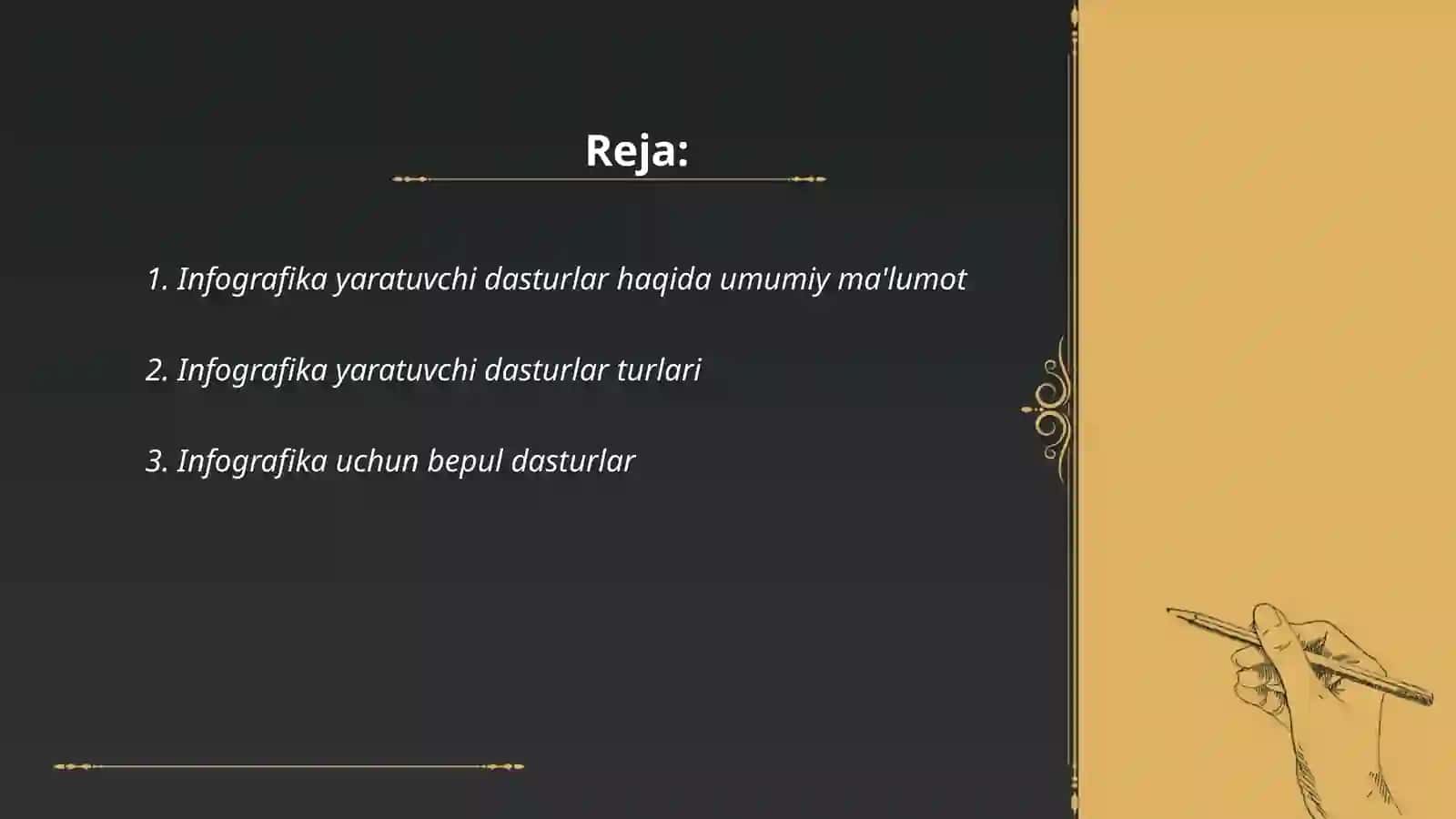 Infografika yaratuvchi dasturlar 2