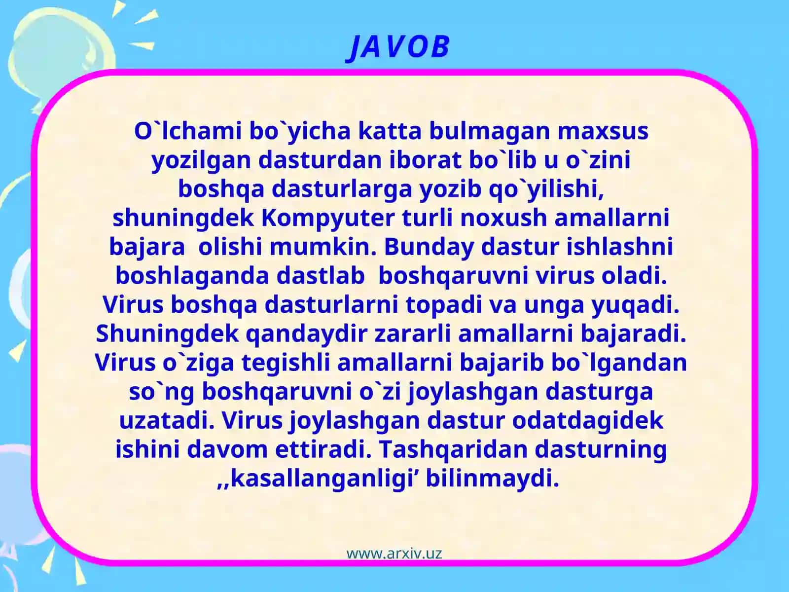 Kompyutervirusi 2