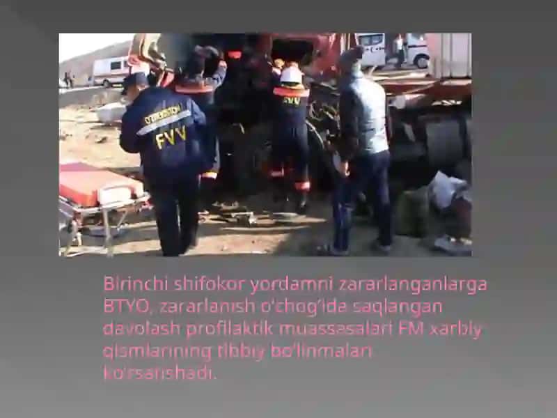 SHIKASTLANISHO’CHOQLARIDA DASTLABKI SHIFOKOR YORDAMINI TASHKIL QILISH 2