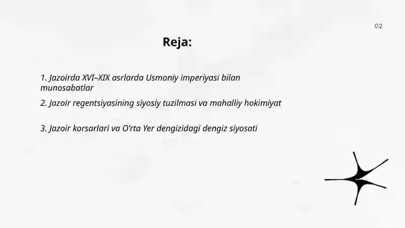 XVI-XIX asrlarda Jazoir, Tunis va Marokash 2