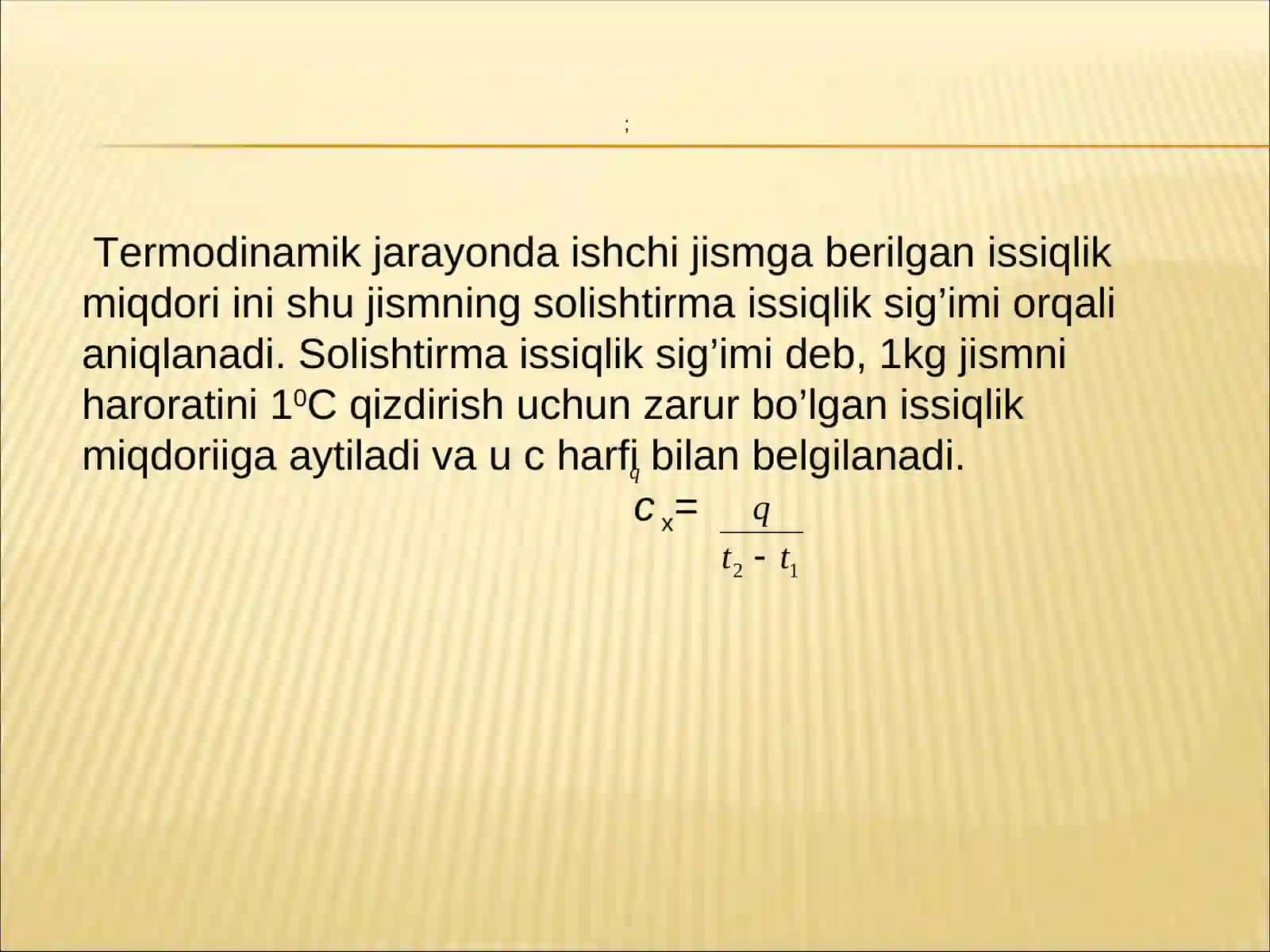 ISSIQLIK SIG’IMI 2