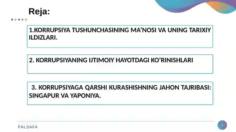 KORRUPSIYAGA QARSHI KURASHISHNING JAHON TAJRIBASI 2
