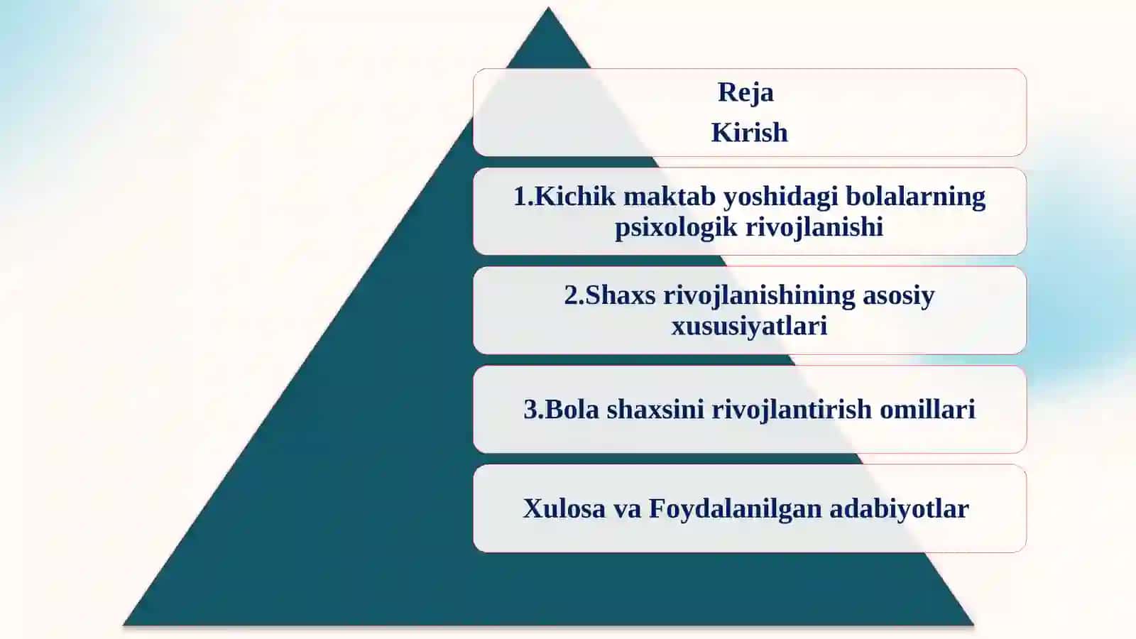 KICHIK MAKTAB YOSHIDA BOLA SHAXSINING RIVOJLANISH XUSUSIYATLARI 2