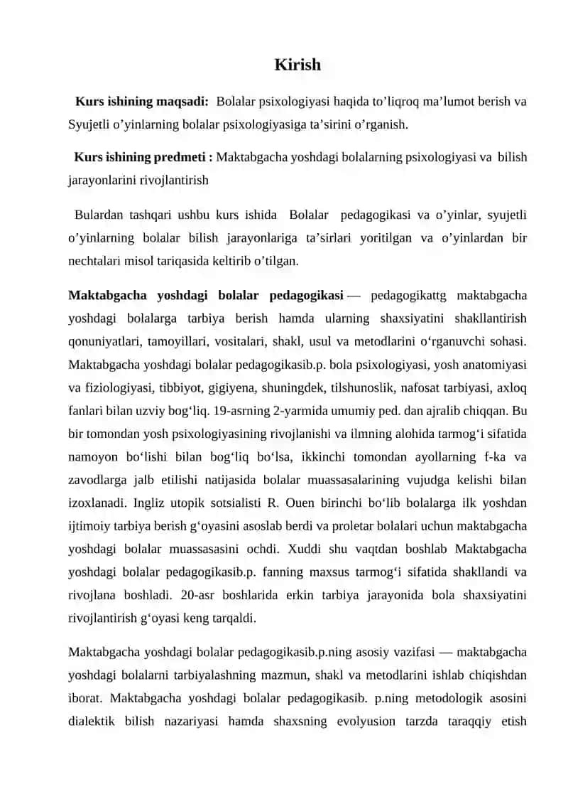 Maktabgacha yoshdagi bolalarda bilish jarayonlarini shakllantirish 2