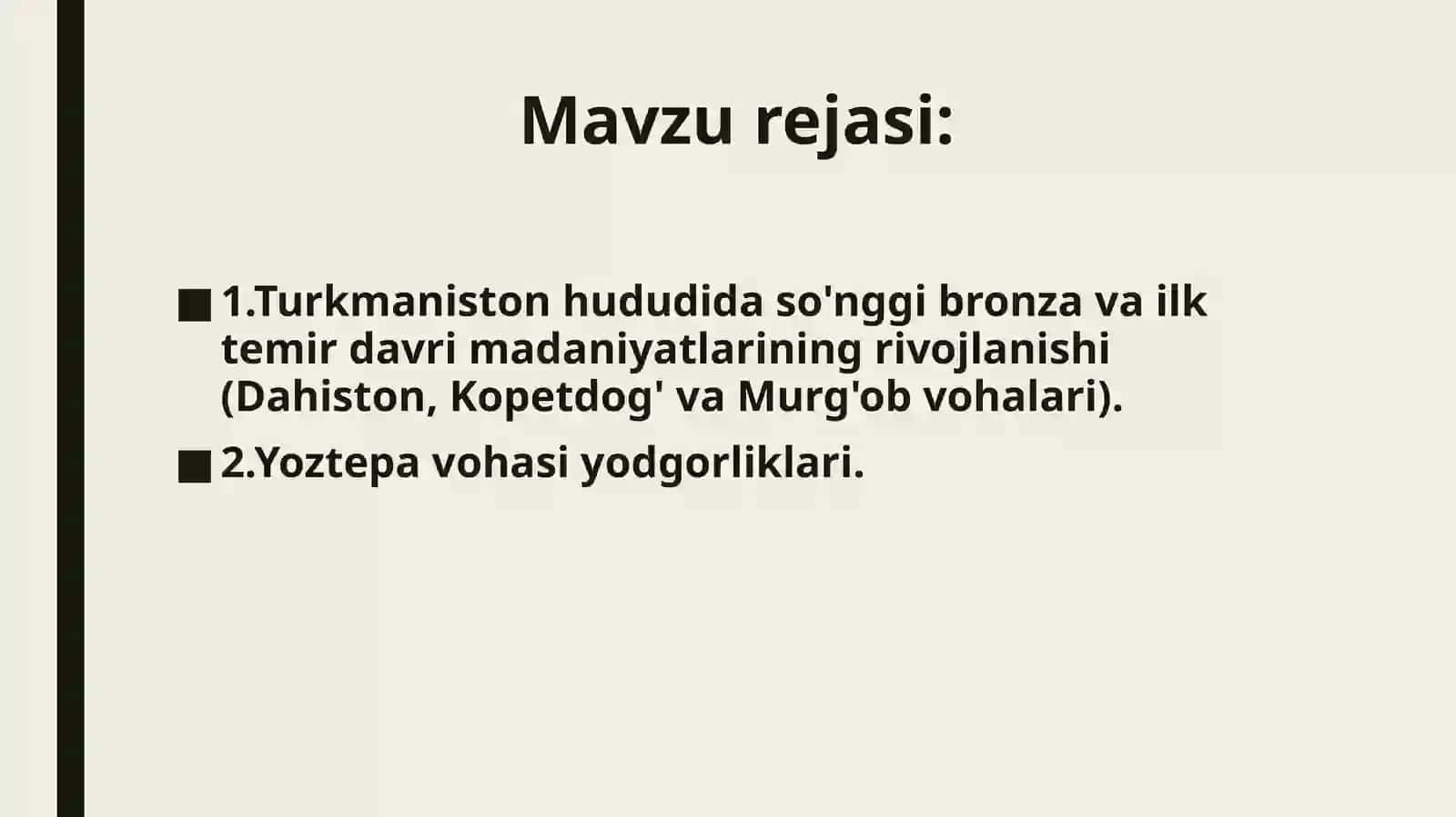 So’ngi bronza va ilk temir davri 2