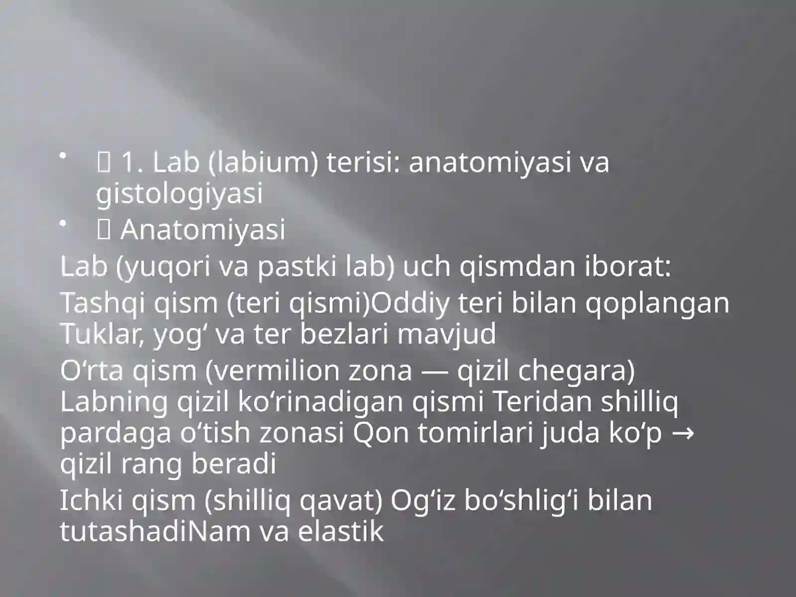 Labterisivaog`izbo`shlig`Ishilliqpardalarianatomiyasivagistologiyasi 2