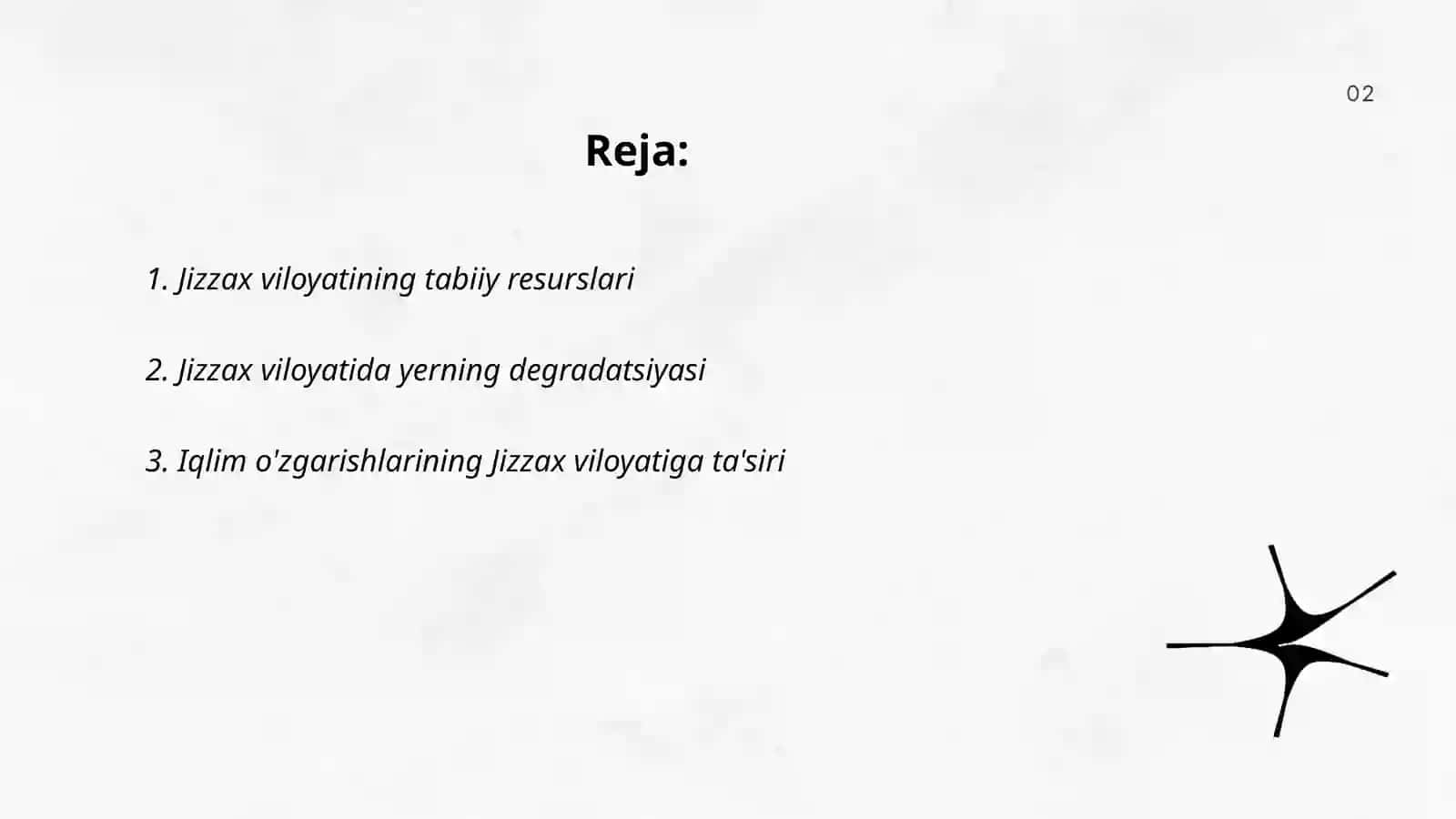 Jizzax viloyatining geoekologik vaziyatini baholash 2
