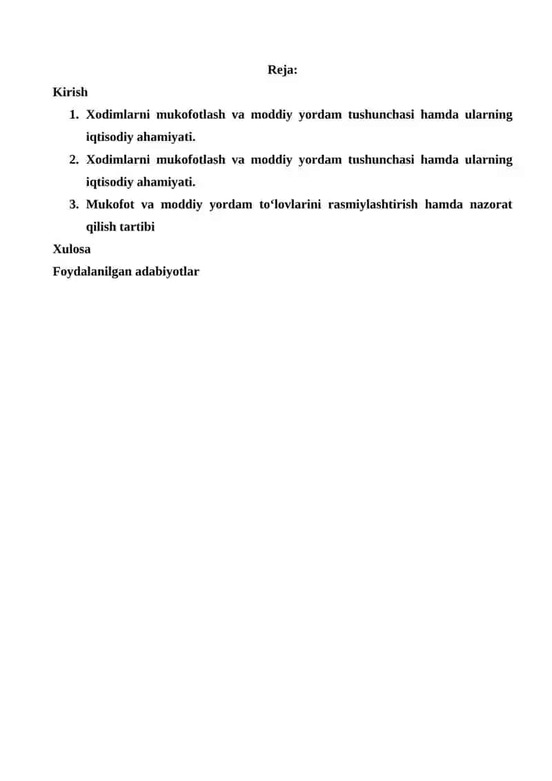 Xodimlarni mukofotlash va moddiy yordam koʻrsatish boʻyicha hisob-kitoblar hisobi 2