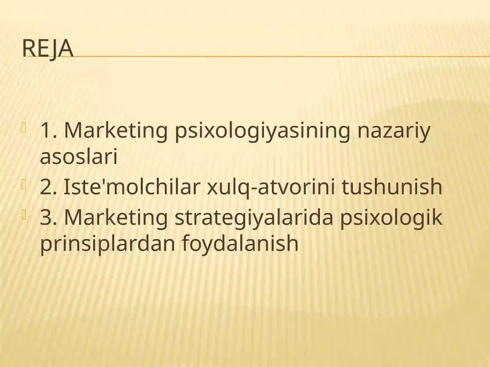 Marketing psixologiyasi 2