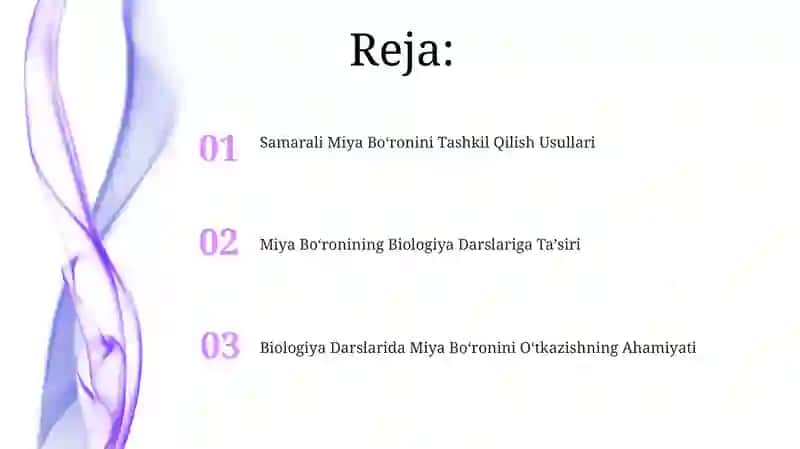 Miya Boʻronini Tashkil Qilish Usullari 2