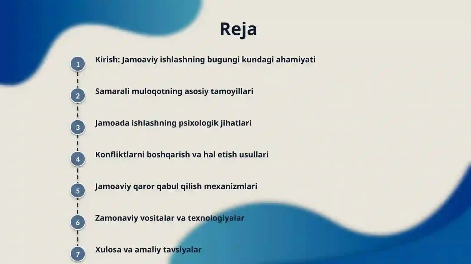Jamoaviy ishlash va samarali muloqot ko'nikmalari 2