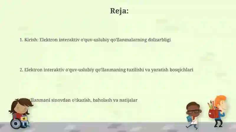 Elektron interaktiv o'quv-uslubiy qo'llanmalar 2
