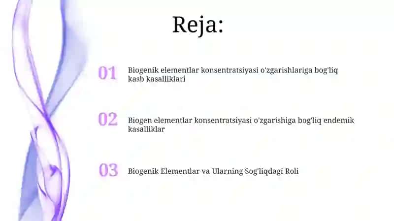 Biogen elementlar konsentratsiyasi o'zgarishiga bog'liq endemik kasalliklar 2