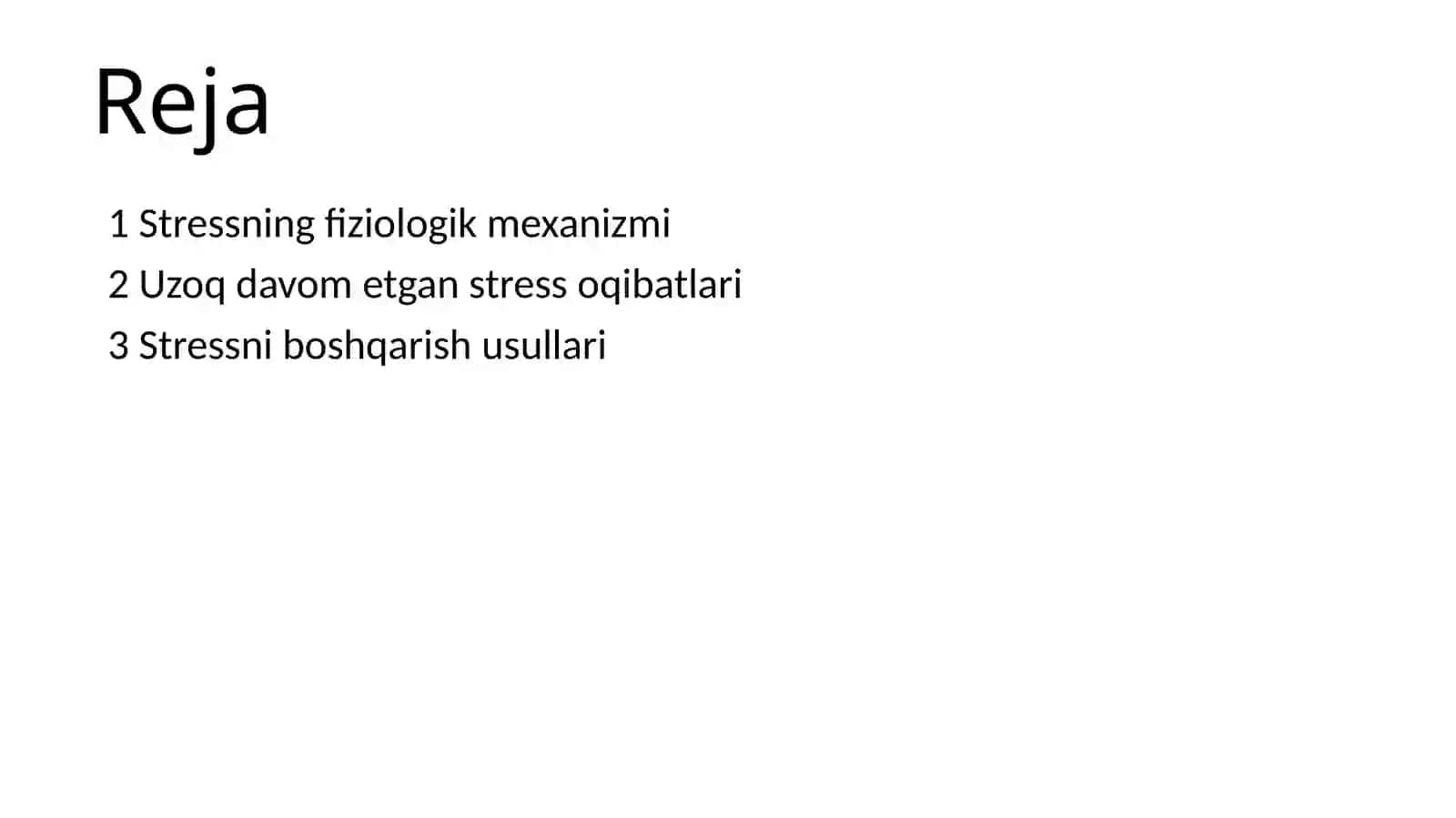 Stress psixofiziologiyasi tushunchasi 2