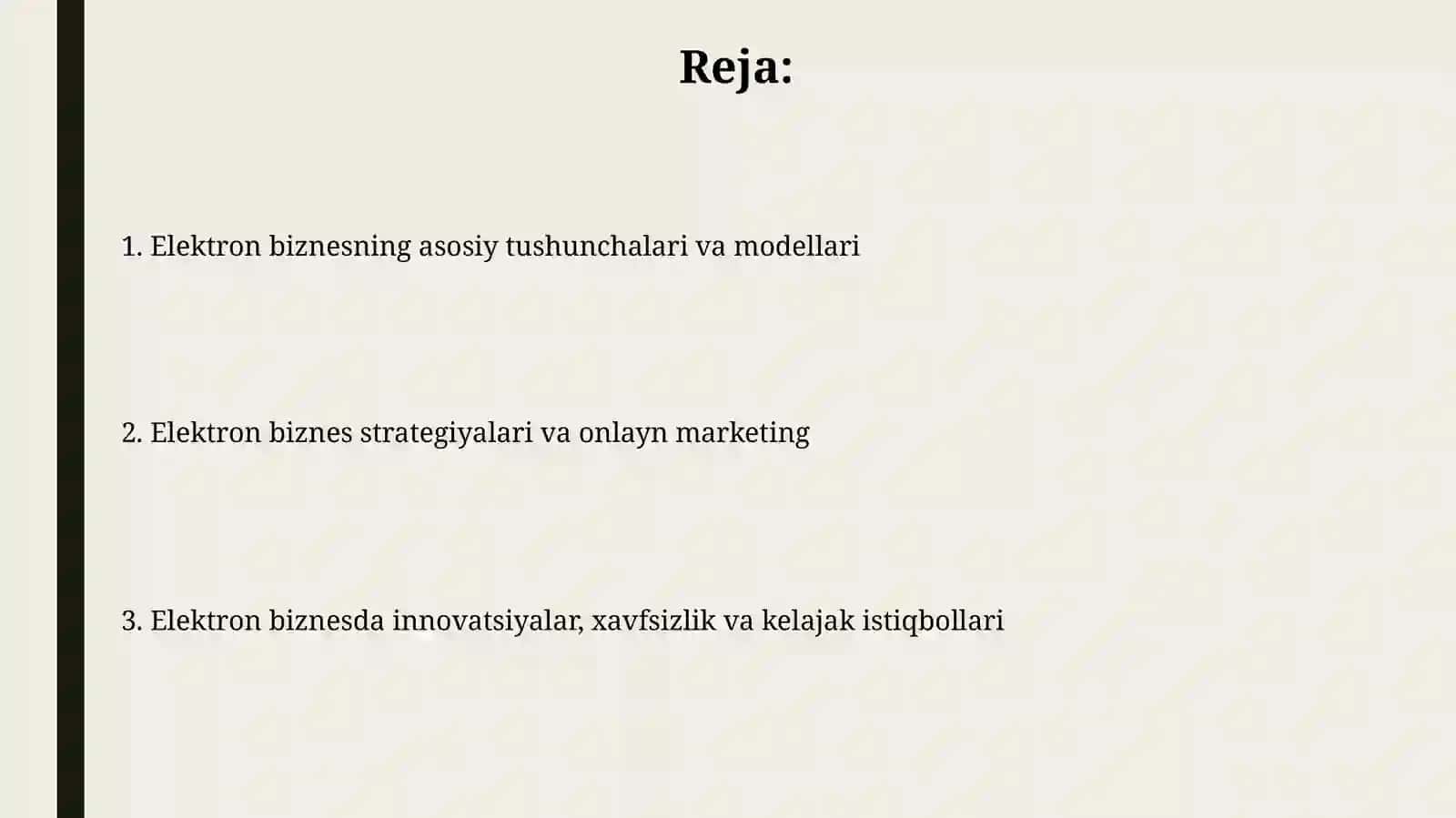 Elektron biznes iqtisodiyoti 2