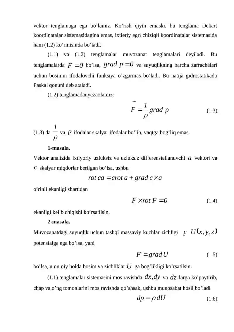 Gidrostatika 2