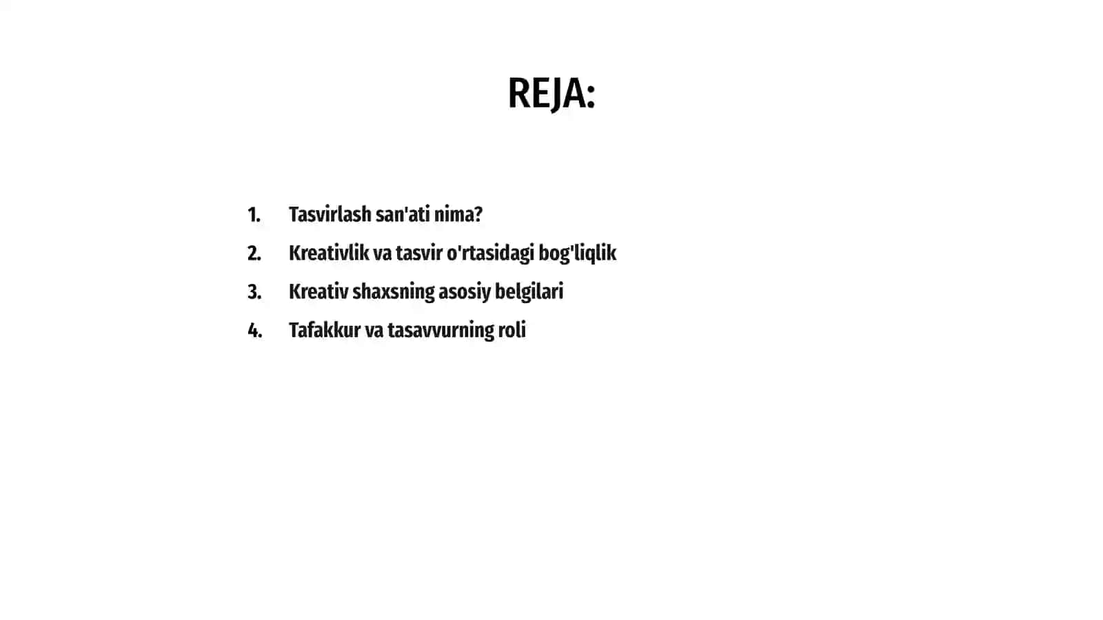 Tasvirlash. Kreativ shaxs tavsifi 2