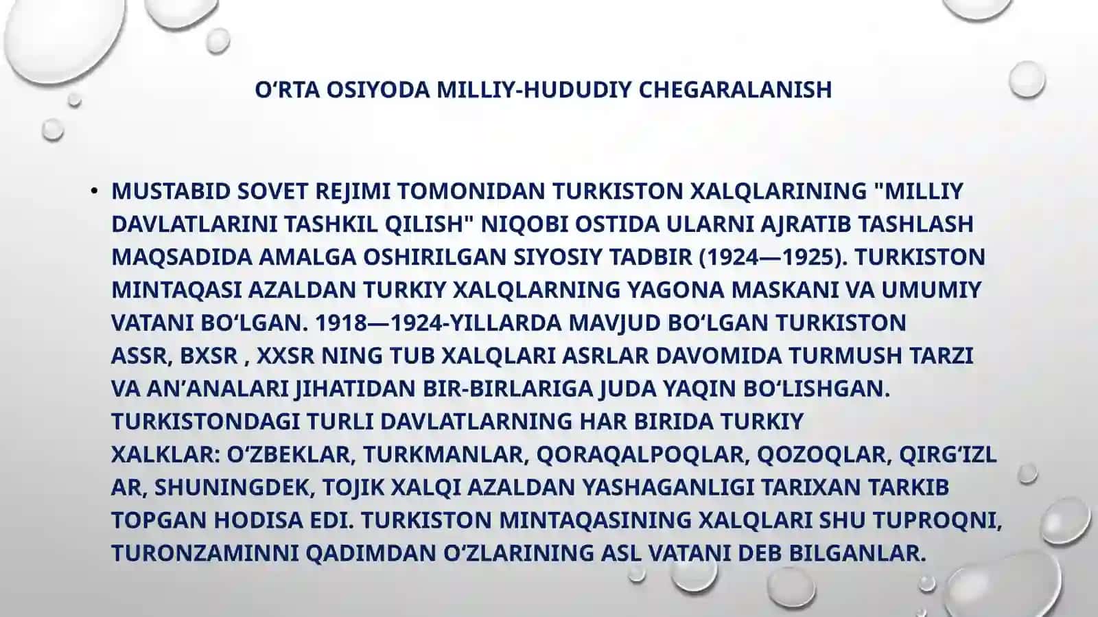 Oʻrta osiyoda milliy-hududiy chegaralanish 2
