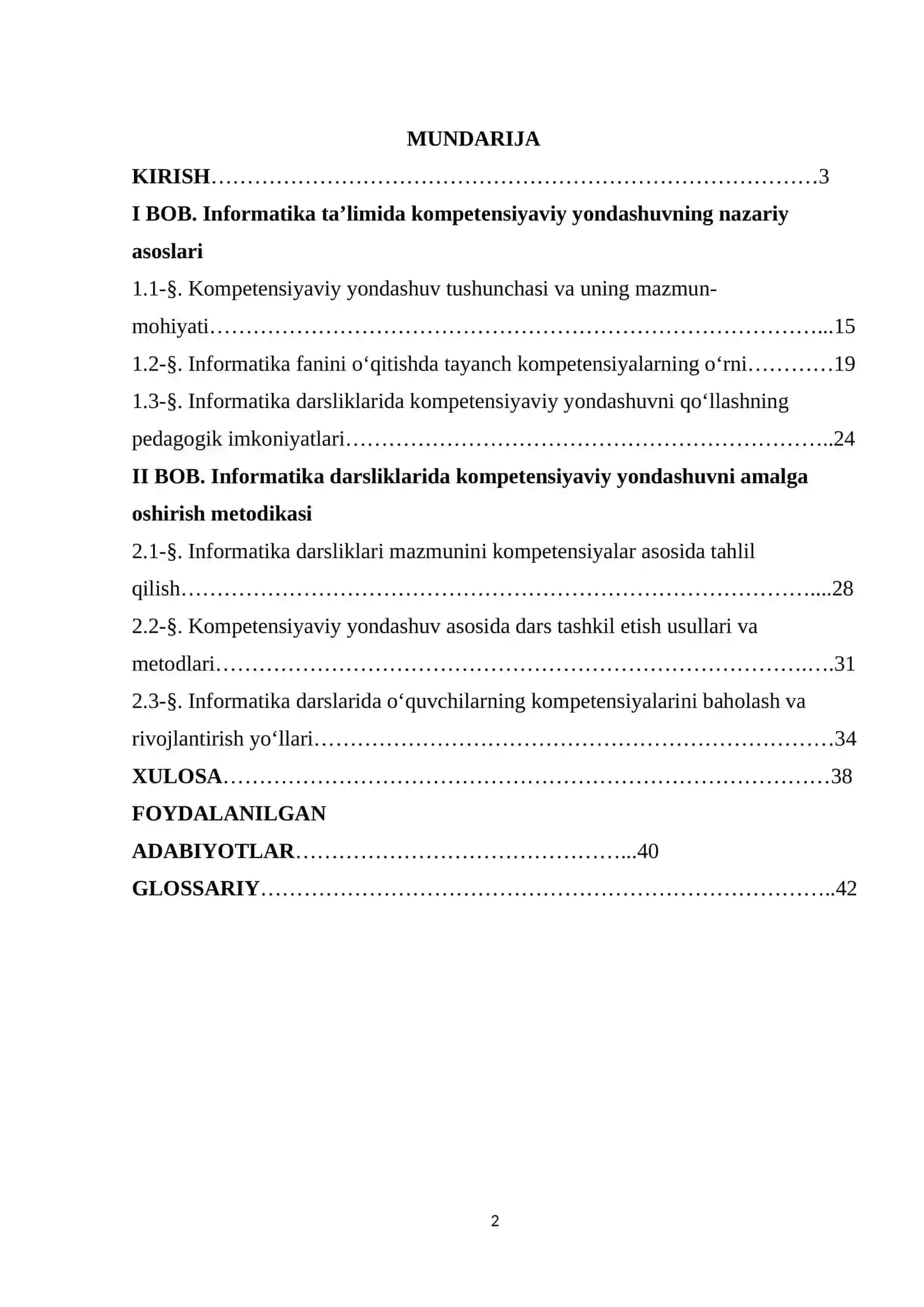 Informatika darsliklarida kompetensiyaviy yondashuvni tatbiq etish 2
