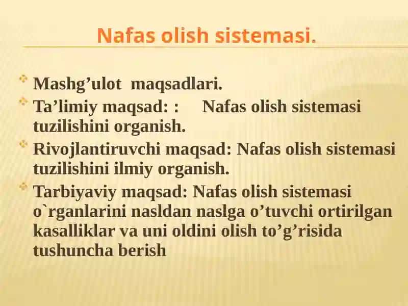 Chekishning nafasa'zolari ga salbiy ta'siri 2
