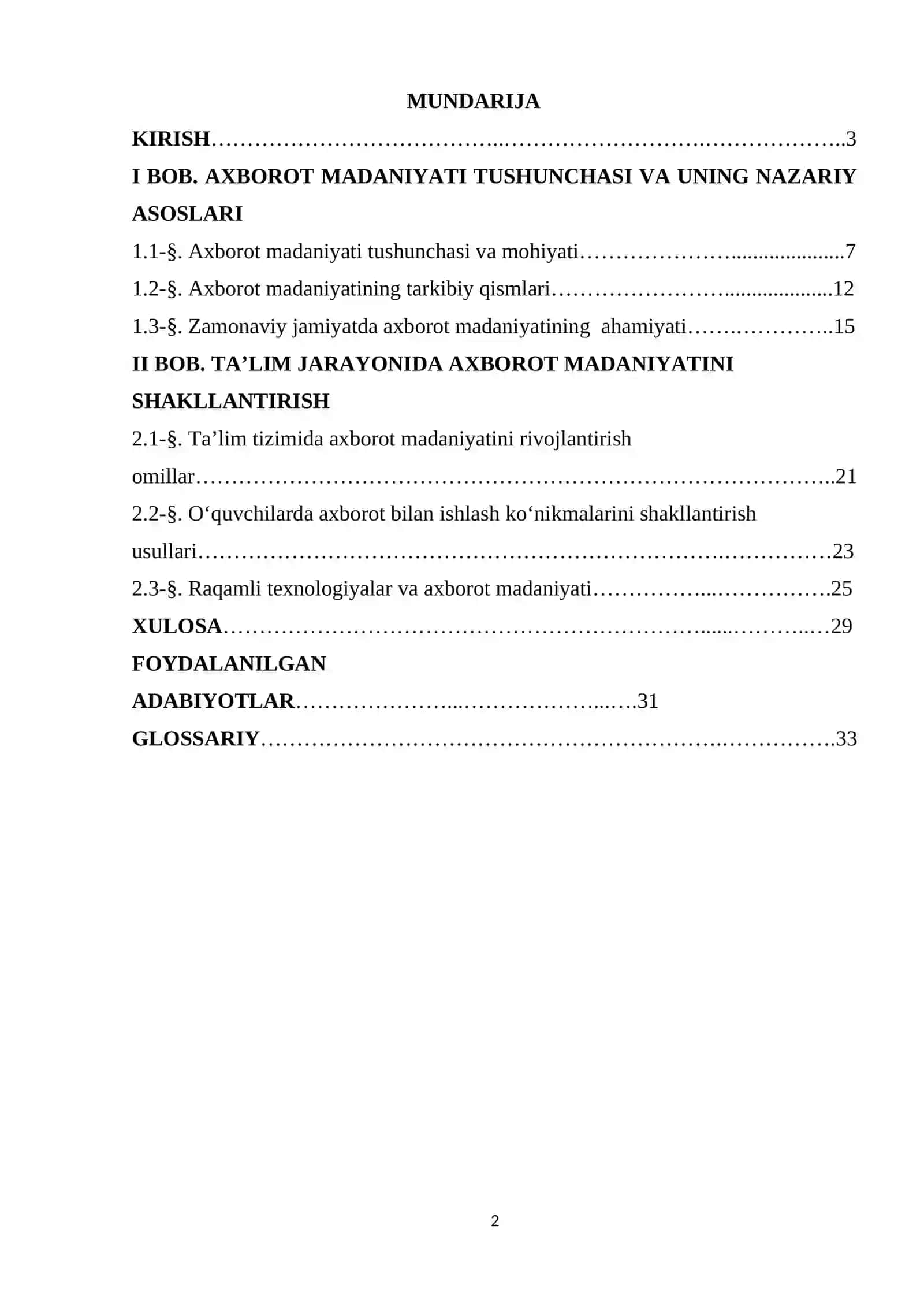 Axborot madaniyatini shakllantirishda o`qituvchi roli 2