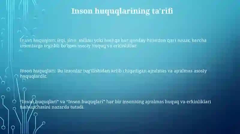 Inson Huquqlari 2