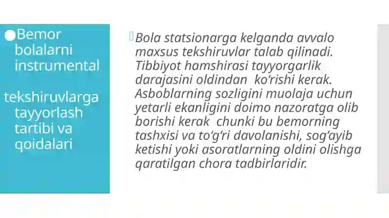 XIRURGIK BEMORLARNI OPERATSIYAGA TAYYORLASH 2