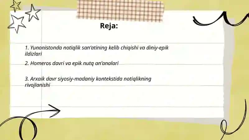 Yunonistonda notiqlik sanʼatining tarixi haqida 2